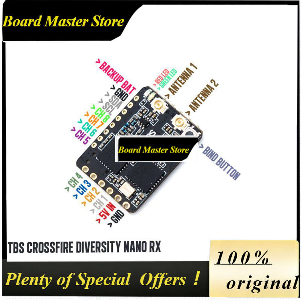 Crossfire Receiver Rx - BoMaSTBS Crossfire Diversity Nano Rx 915/868Mhz