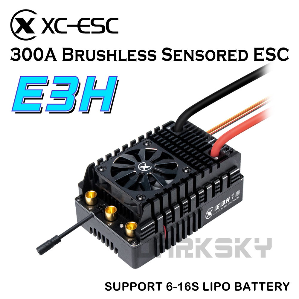 Esc 4In1 Brushless - XC E3H HV 300A 6-16S Lipo