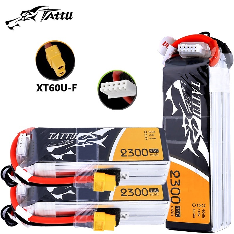 Upgrade TATTU 2300mAh 4S 14.8V - Drone Zll Rc review and price