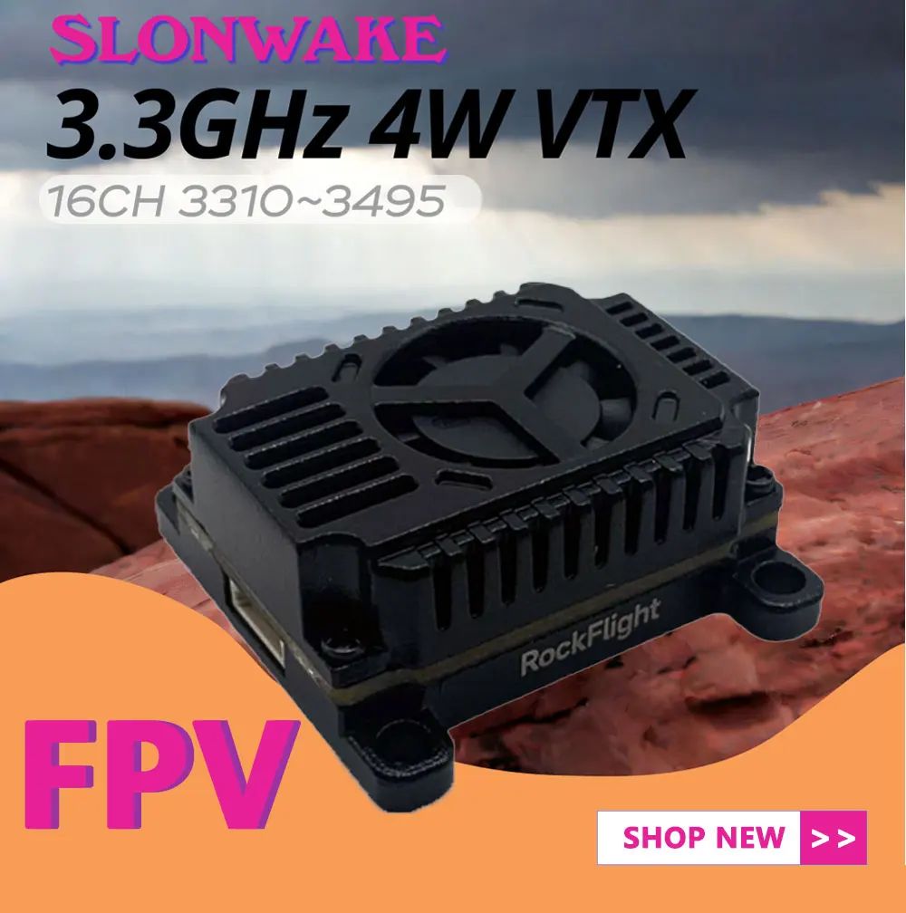 SLONWAKE FPV 3.3G 16CH 4000mW  - Fpv Antenna Receiver review and price