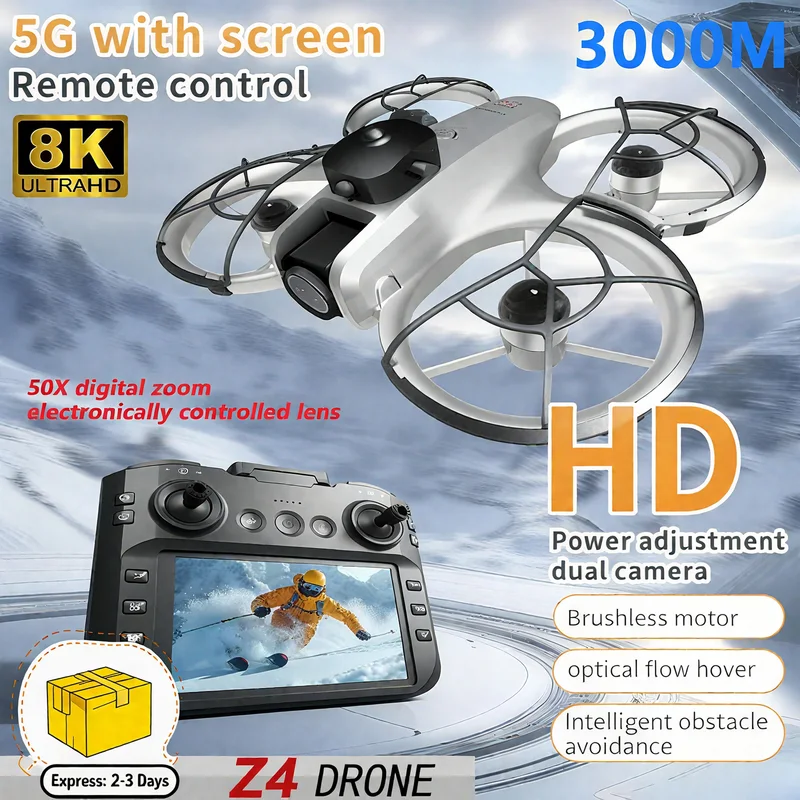 New MINI Z4 Drone 4K Professio - Drone Dji Rc Pro review and price