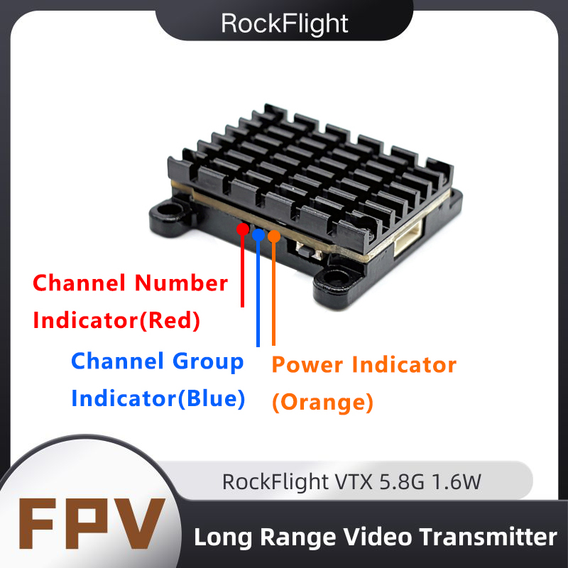 RockFlight TX663 VTX 5.8G 48CH - Drone Rc Airplane review and price