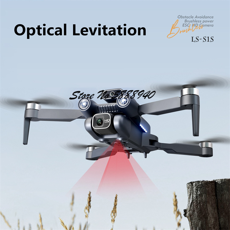 6K Optical Flow Brushless Fold - Drone Rc S1S review and price