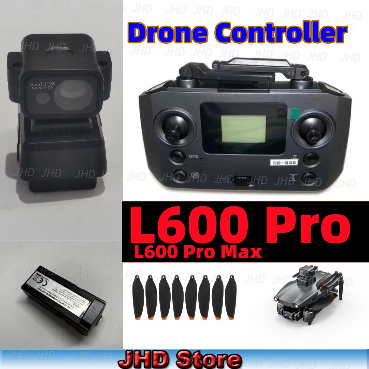 JHD L600 PRO Drone RC Quadcopt - Lyzrc Drone review and price