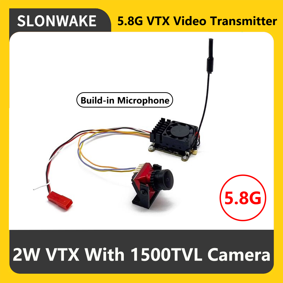 SLONWAKE 5.8G 2000mW FPV VTX T - Drone Rc Controller And Receiver review and price