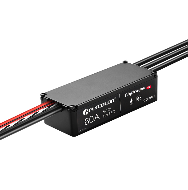 Flycolor FlyDragon 80A V4 ESC  - Drone Rc V4 review and price